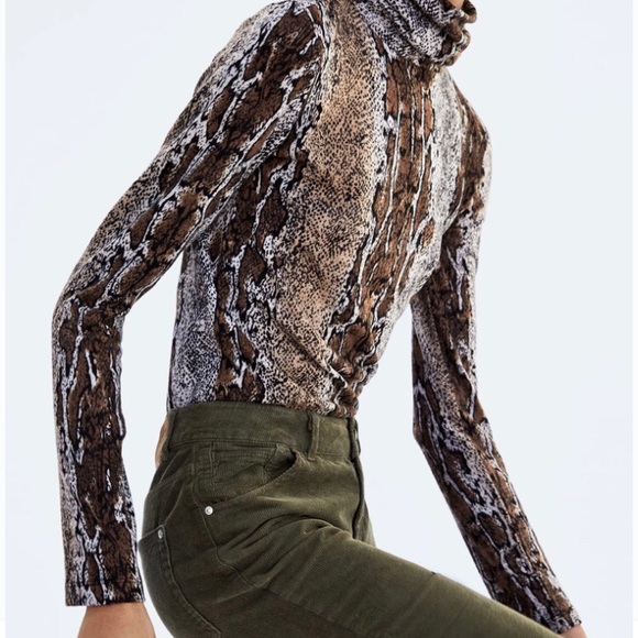 NWOT Zara Soft Touch Shirt - Picture 3 of 4